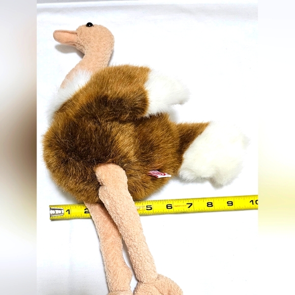 TY Beanie Buddy Stretch The Ostrich Plush Stuffed Animal Bird Retired 1998 Vtg. - Picture 11 of 15